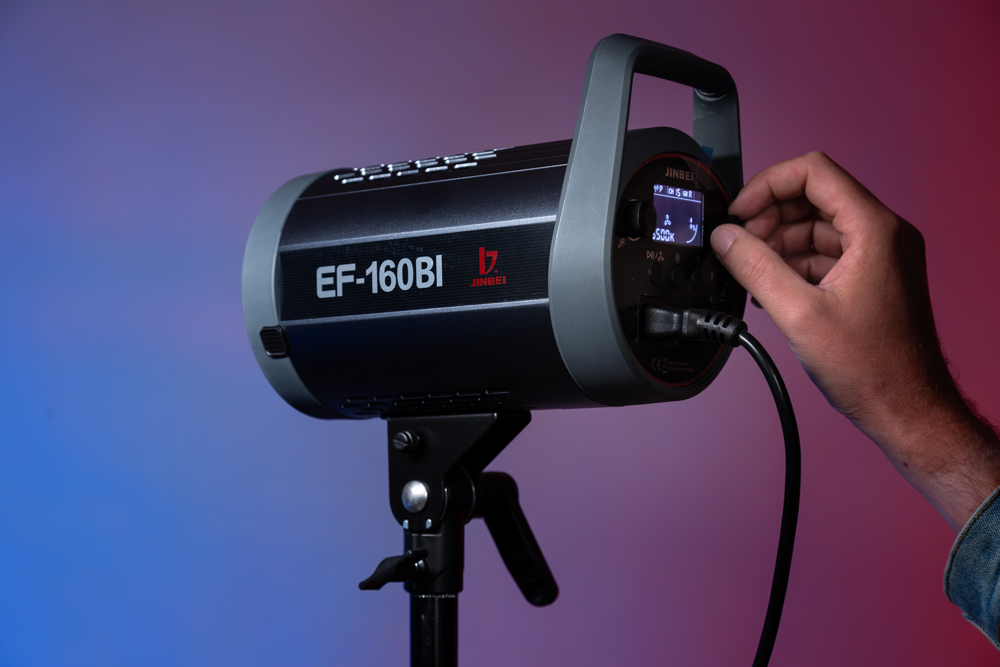bicolor led světlo Jinbei ef 160